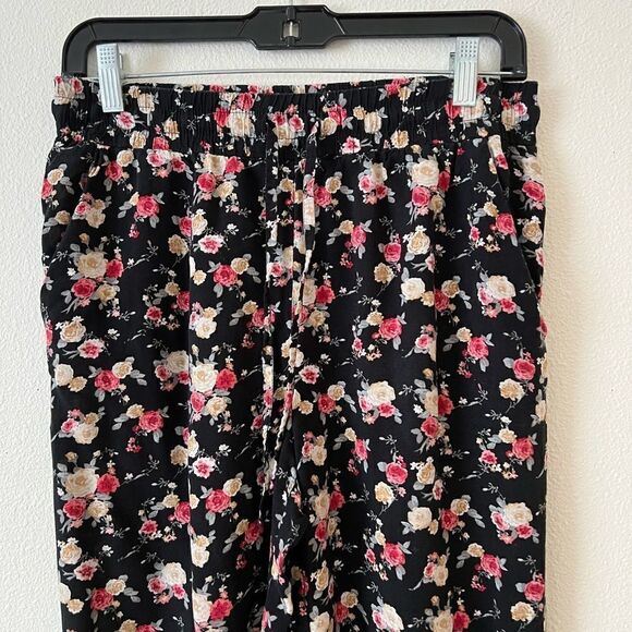 Forever 21 Women Floral Casual Pants sz S - Picture 5 of 6